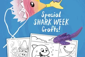 Crayola Shark Week Craft