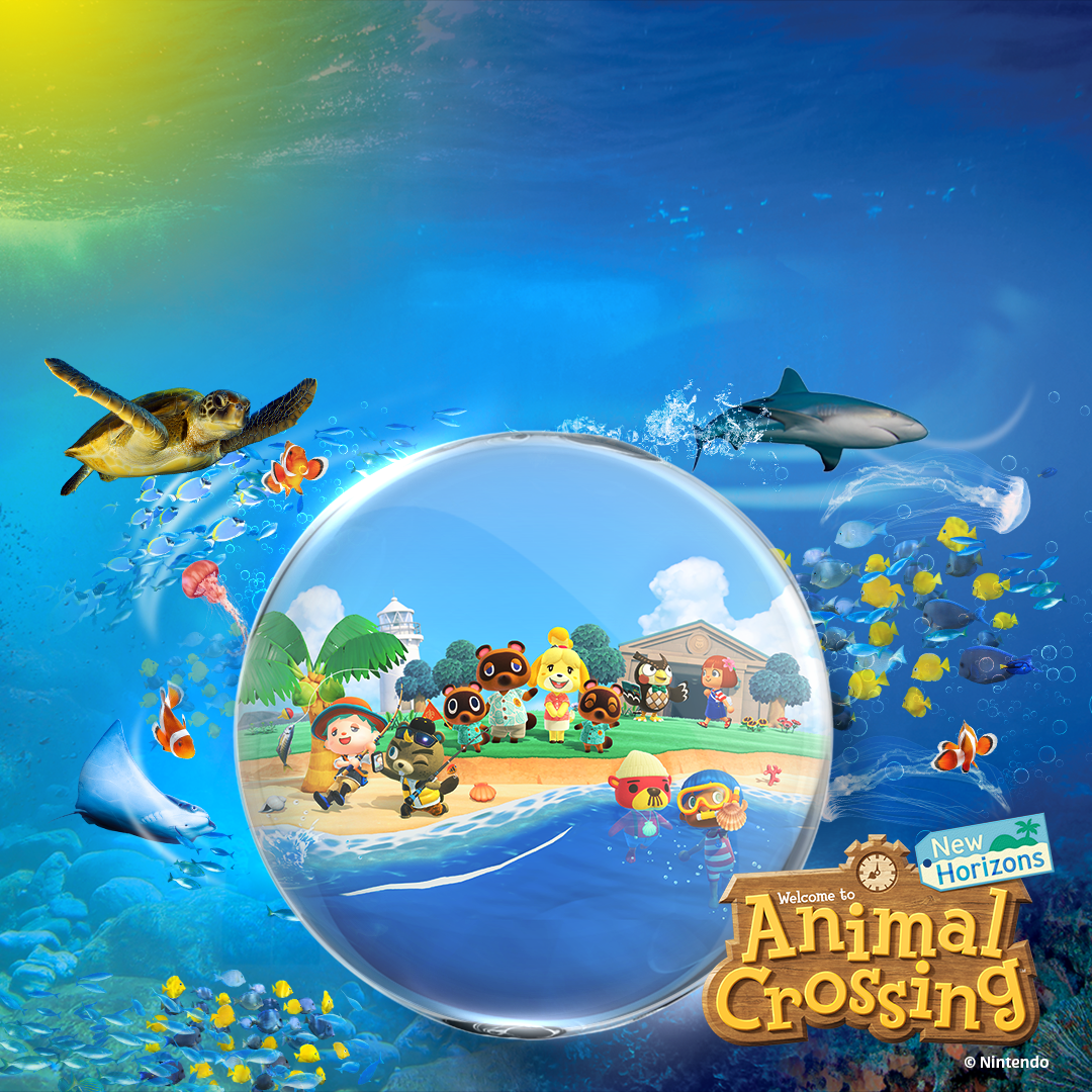 Animal Crossing: New Horizons at SEA LIFE