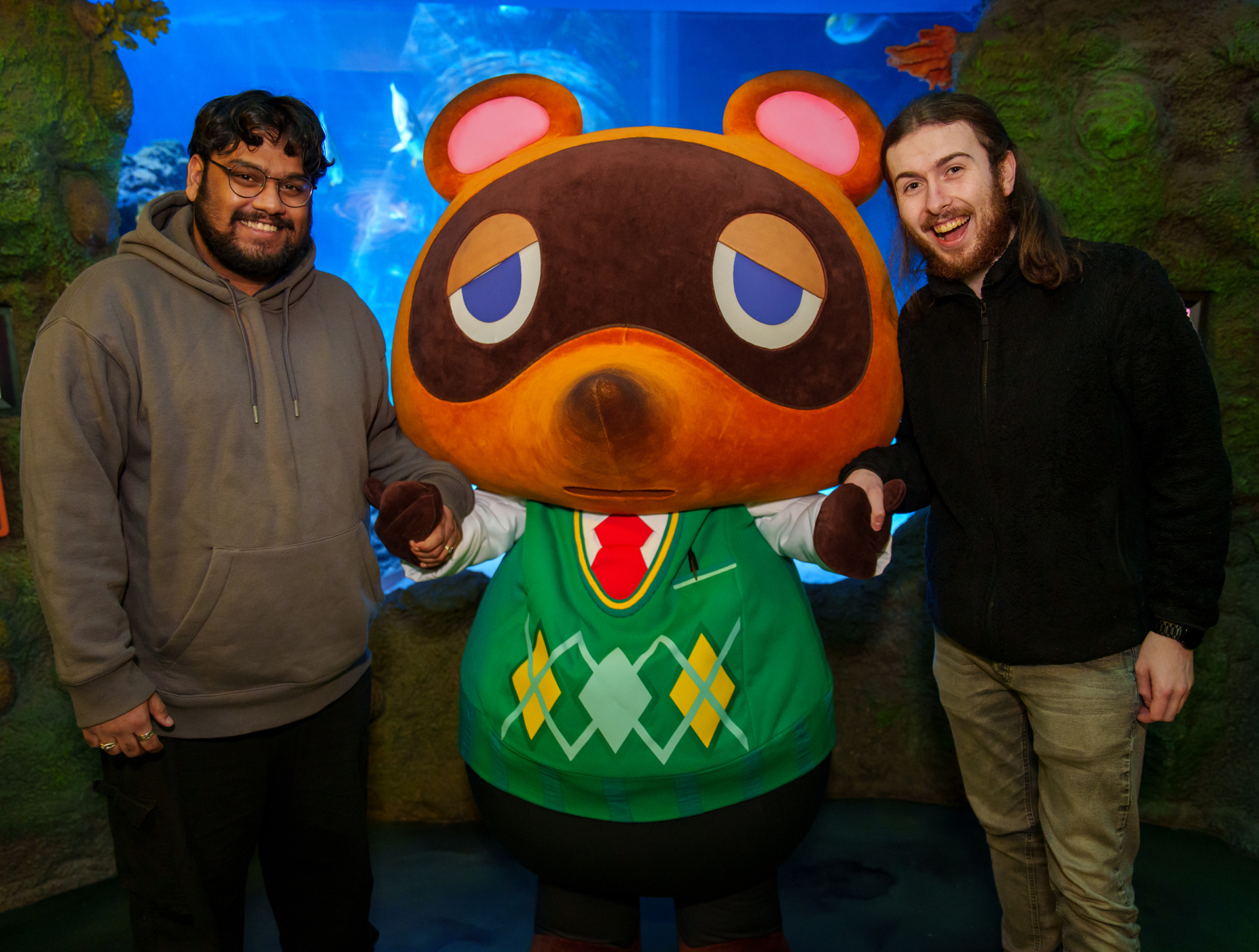 Animal Crossing SEA LIFE Tom Nook Meet Greet