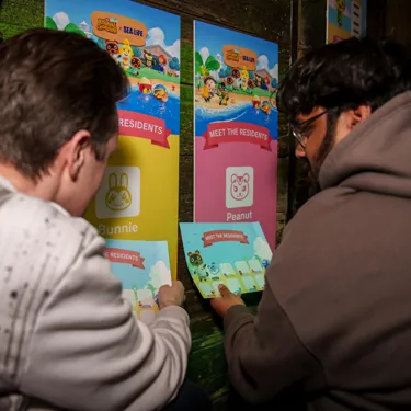 Animal Crossing SEA LIFE Stamp