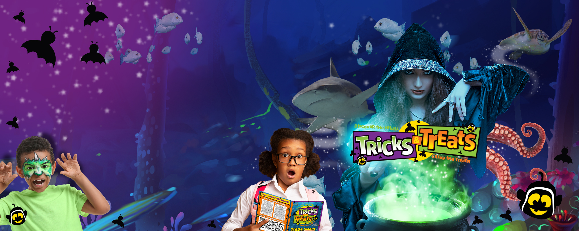 SEALIFE Tricks & Treats Homepage Desktop 2000X800 JS Edit