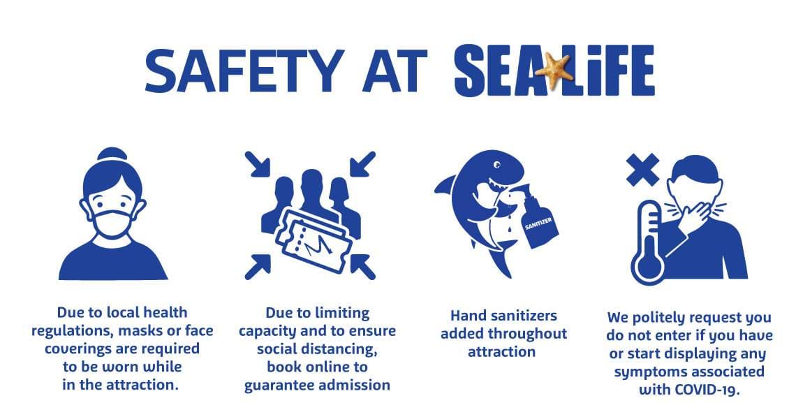 SEA LIFE Safety | SEA LIFE Aquarium