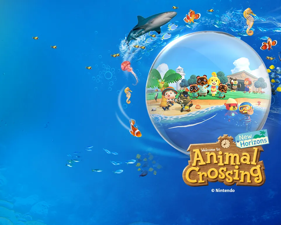 Animal Crossing Event im SEA LIFE Speyer